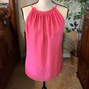 Hot pink tank